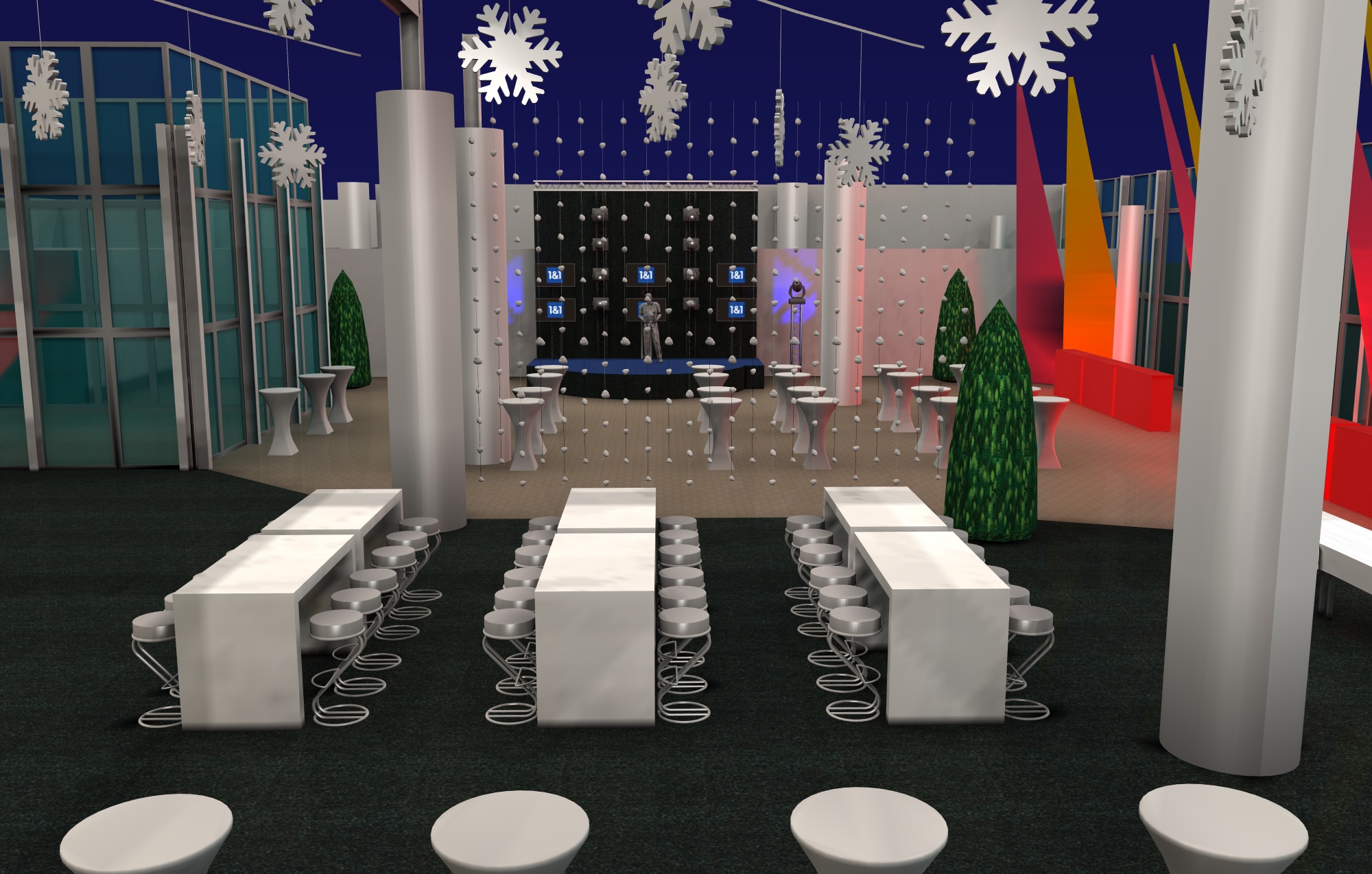 1&1 Weihnachtsfeier